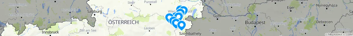 Map view for Pharmacies emergency services nearby Bad Schönau (Wiener Neustadt (Land), Niederösterreich)
